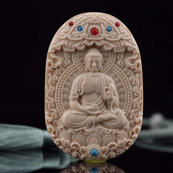 猛犸阿弥陀佛平安无事牌，牌子吊坠文玩礼品礼物