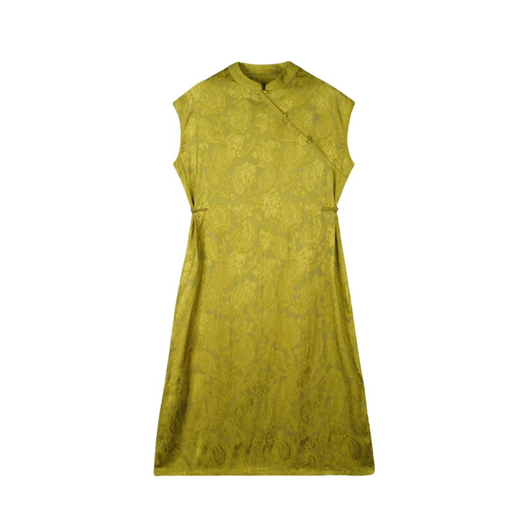 气质时尚中式中国风复古新中式旗袍----008