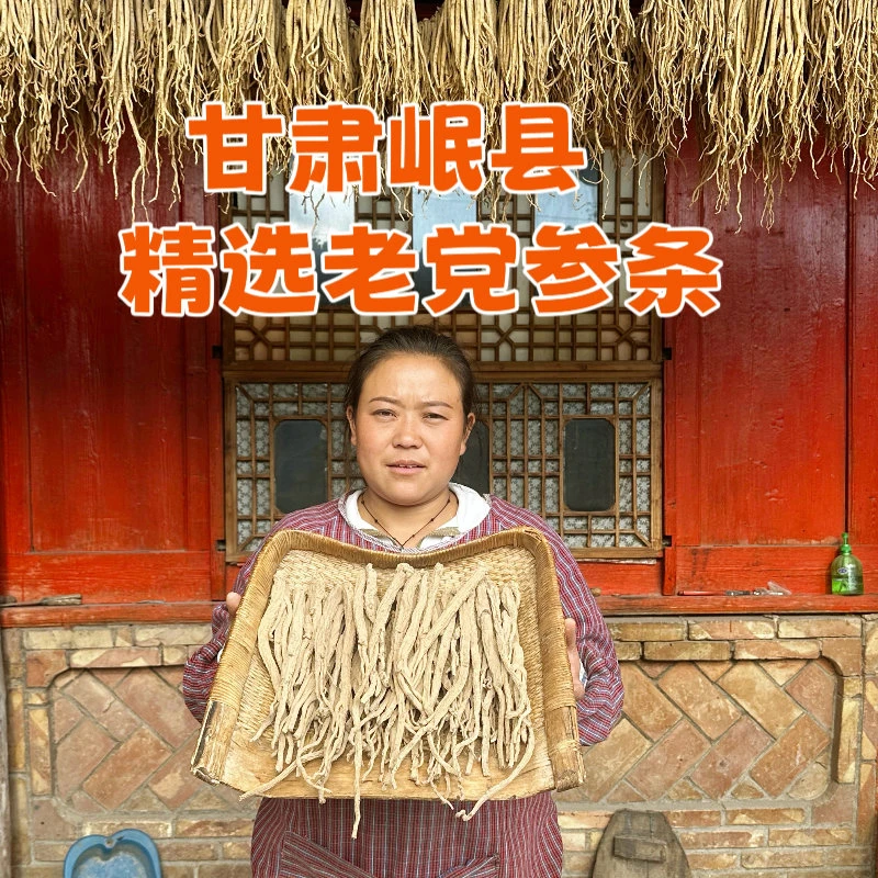甘肃岷县 精选老党参条 泡水煲汤炖肉 产地直销