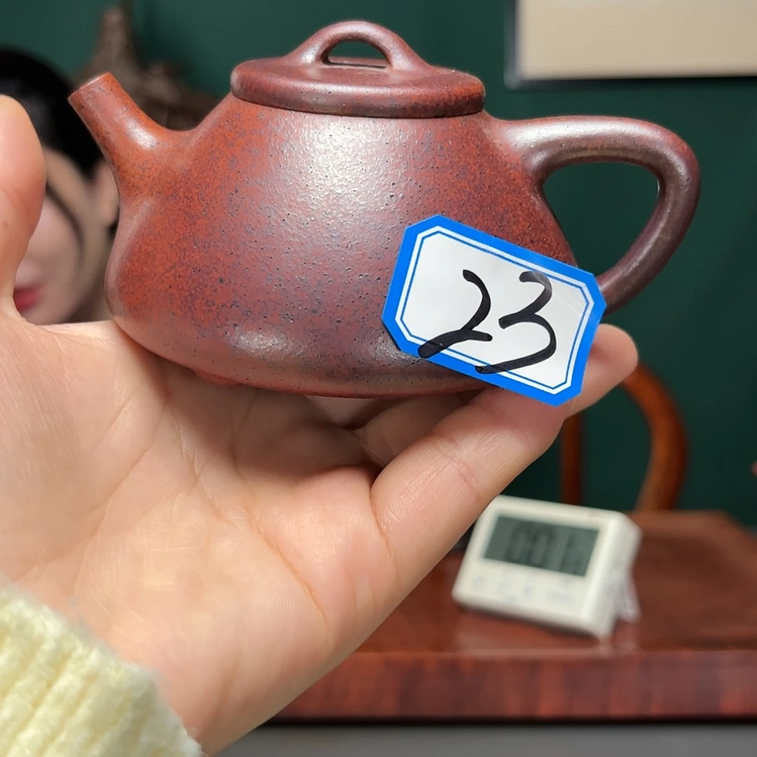 紫砂茶壶石瓢高温烧