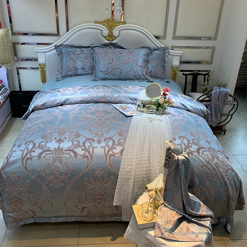 长绒棉贡缎提花 罗蒂四件套 亲肤柔软  适合裸睡