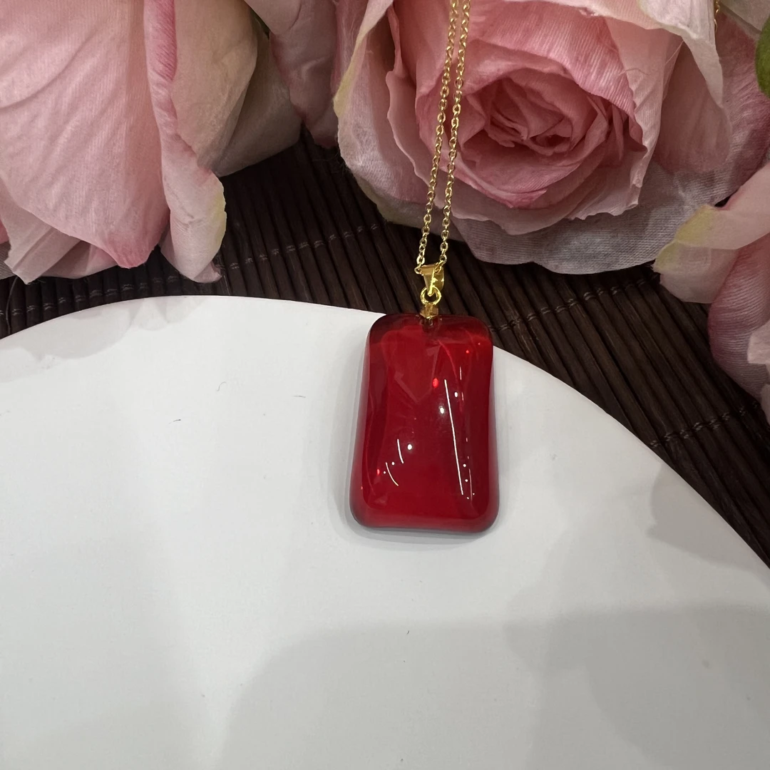 高定珠宝血珀项链ZX512S88