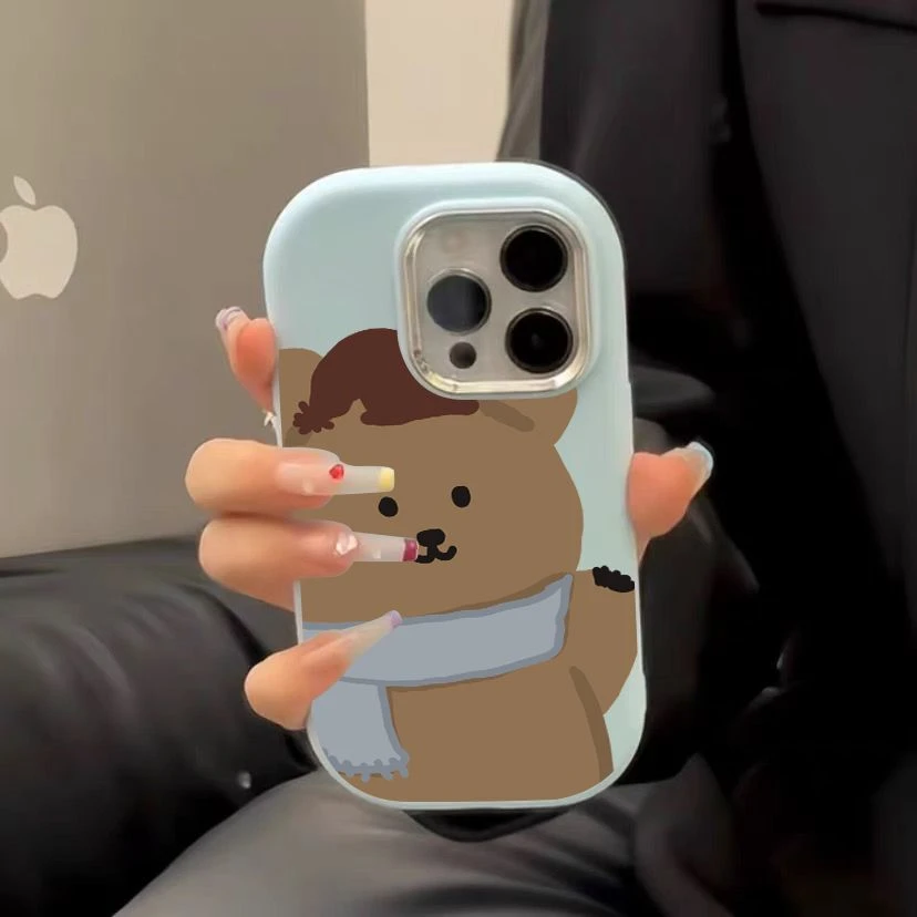 创意个性苹果15iphone14华为vivo小米oppo手机壳卡通全包荣耀软壳