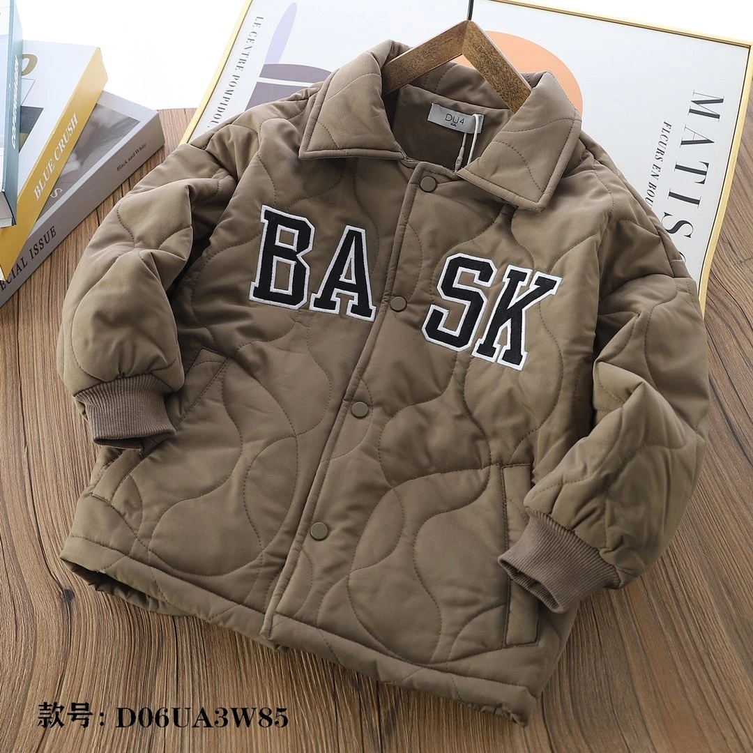 【仲文专属】DU4男童棉服棉衣3w85冬款外套上衣保暖抗风休闲加厚