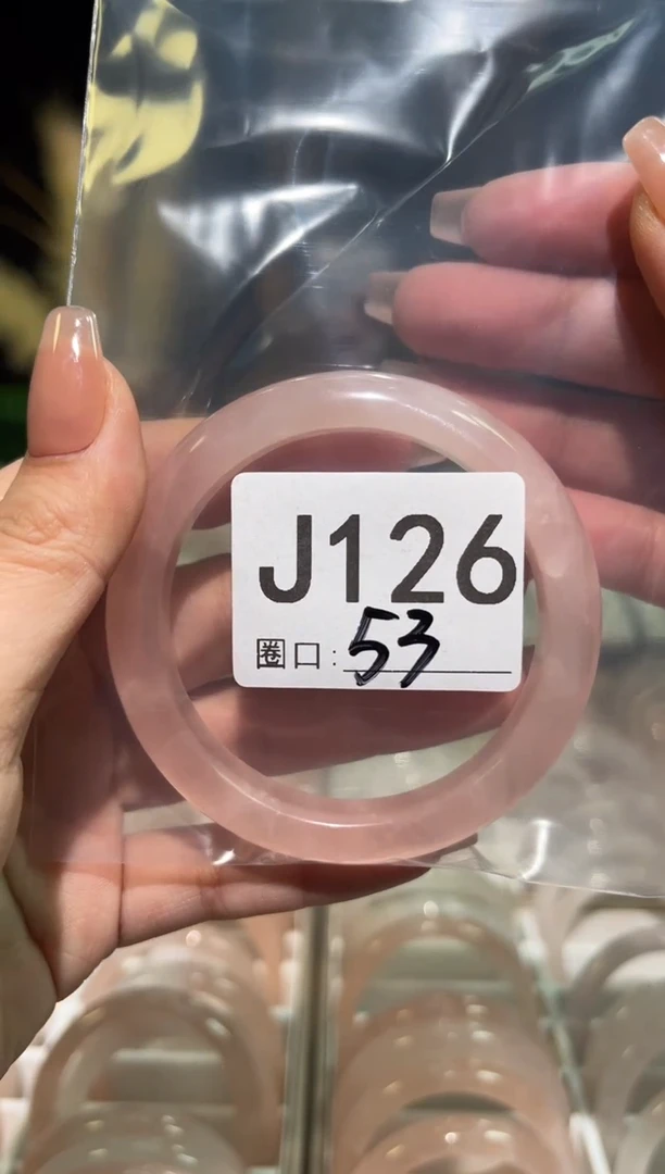 【闪购商品】水晶手镯未镶嵌马粉126