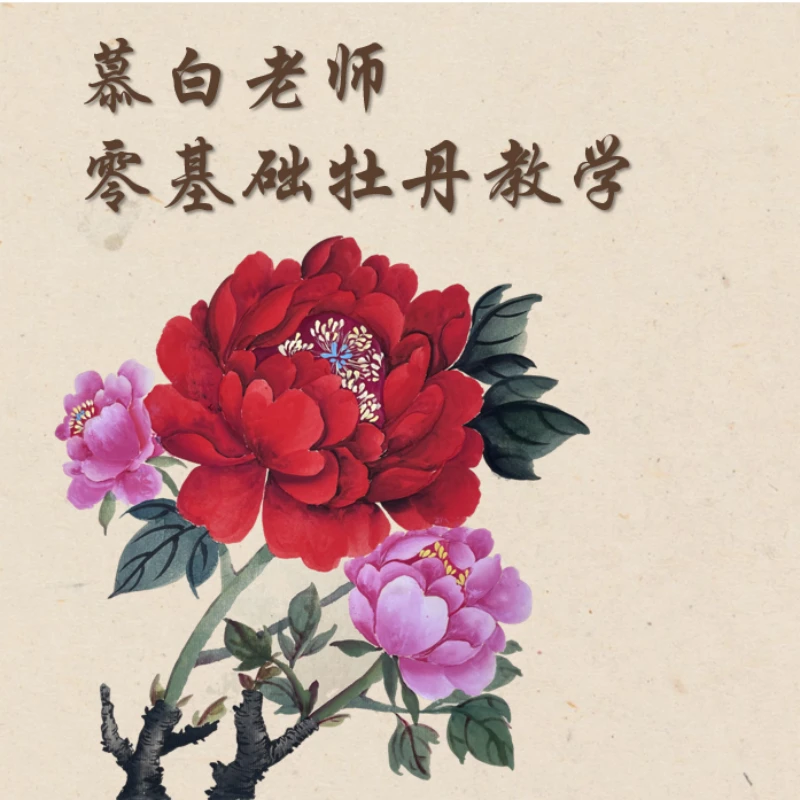 慕白老师0基础牡丹回放课
