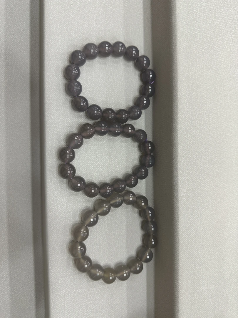 玉师集团 MSC002 玛瑙烟灰色手串 多样性发货 拍一发一