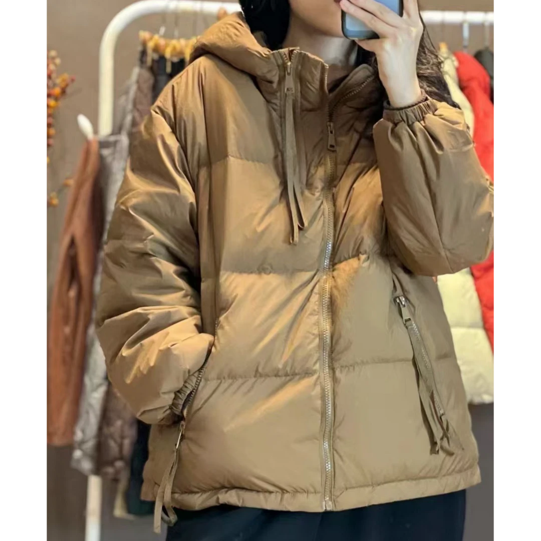 【孤品！单色单码】冬款连帽休闲羽绒服外套22121