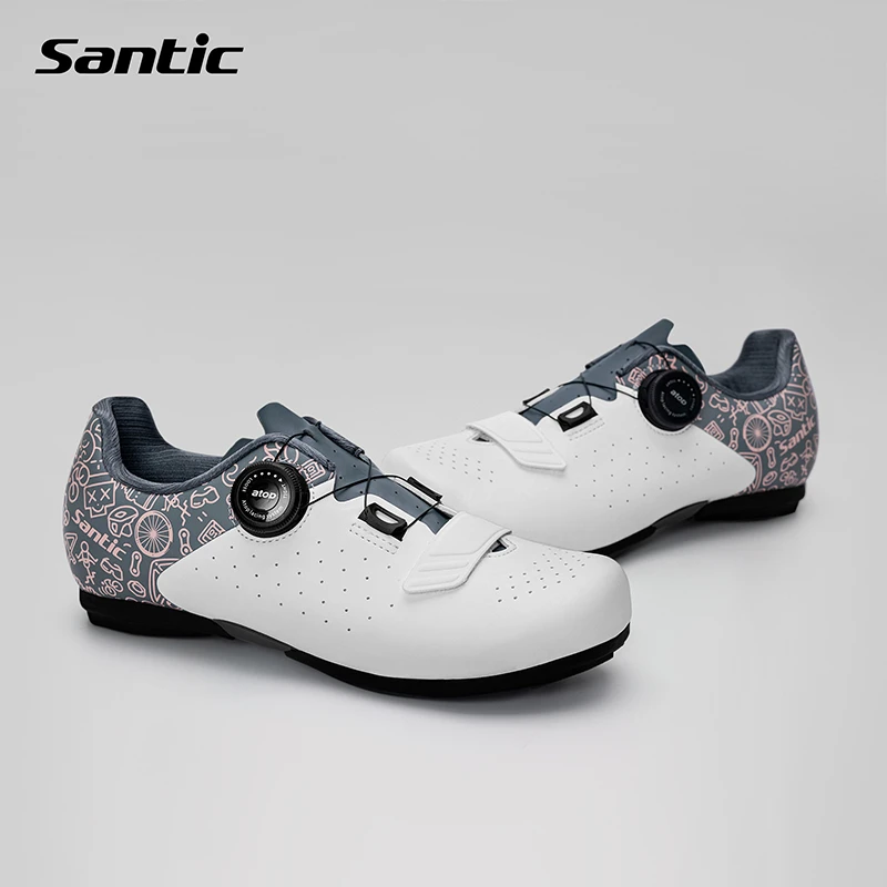 Santic/森地客无锁助力骑行鞋女公路自行车休闲非锁单车鞋 维纳斯