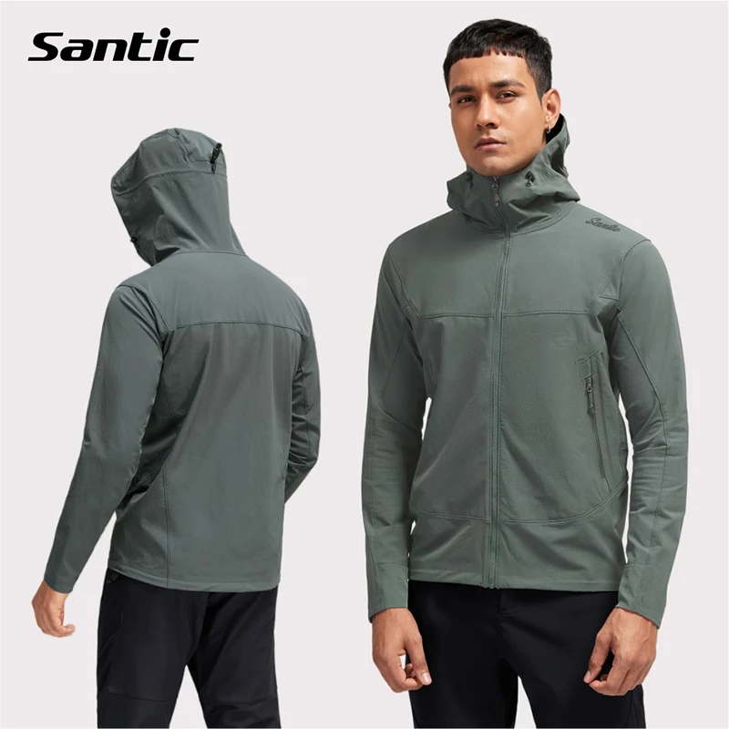 Santic/森地客 春秋防风骑行夹克 公路山地自行车外套中性款 安客