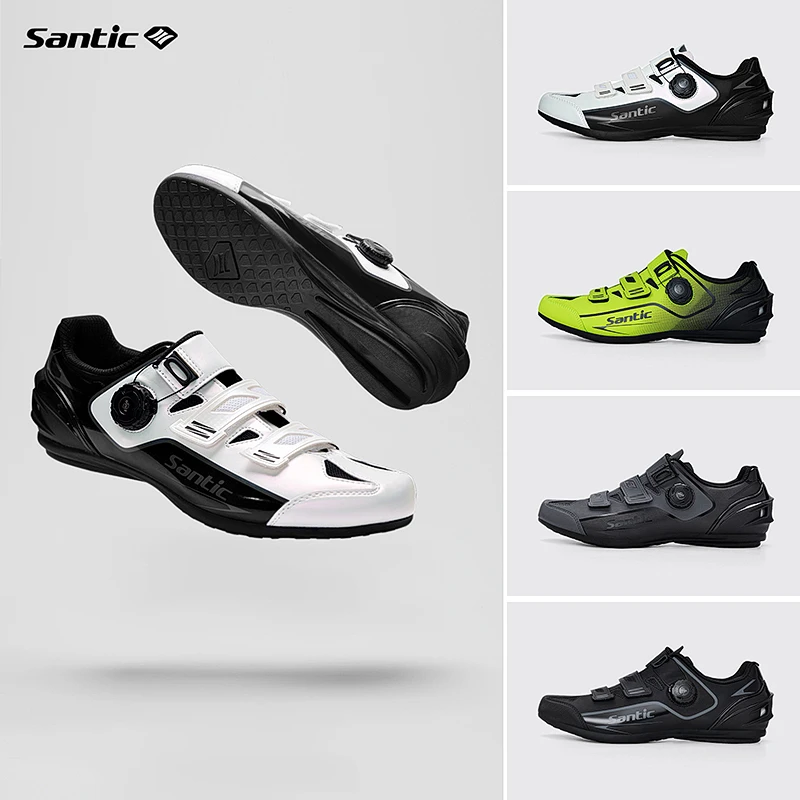 Santic/森地客软底骑行鞋男非锁助力鞋山地自行车平底鞋加勒比2.0