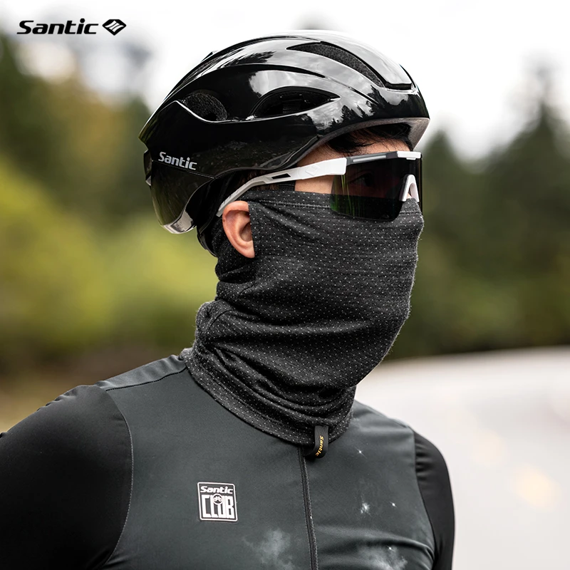 Santic/森地客 秋冬保暖羊毛头巾公路自行车骑行防寒面罩良品