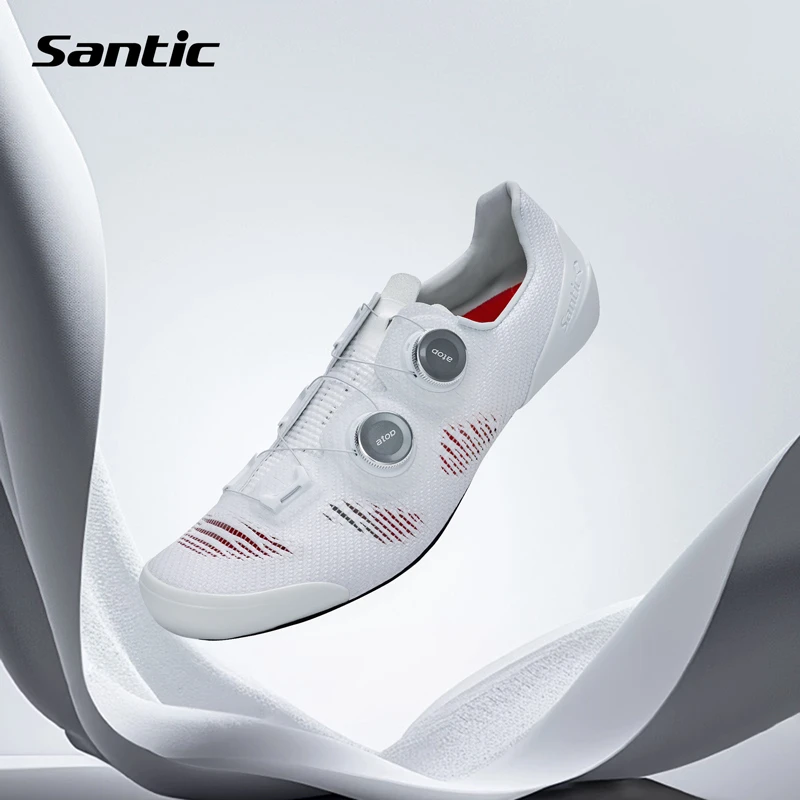 Santic/森地客 公路骑行锁鞋 专业公路自行车碳纤维锁鞋 凌云