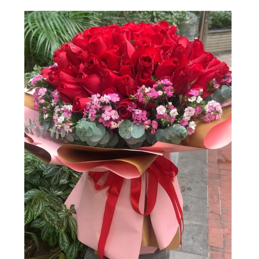 99支红玫瑰花束~广州市内最快3小时送到#广州鲜花店鲜花花束