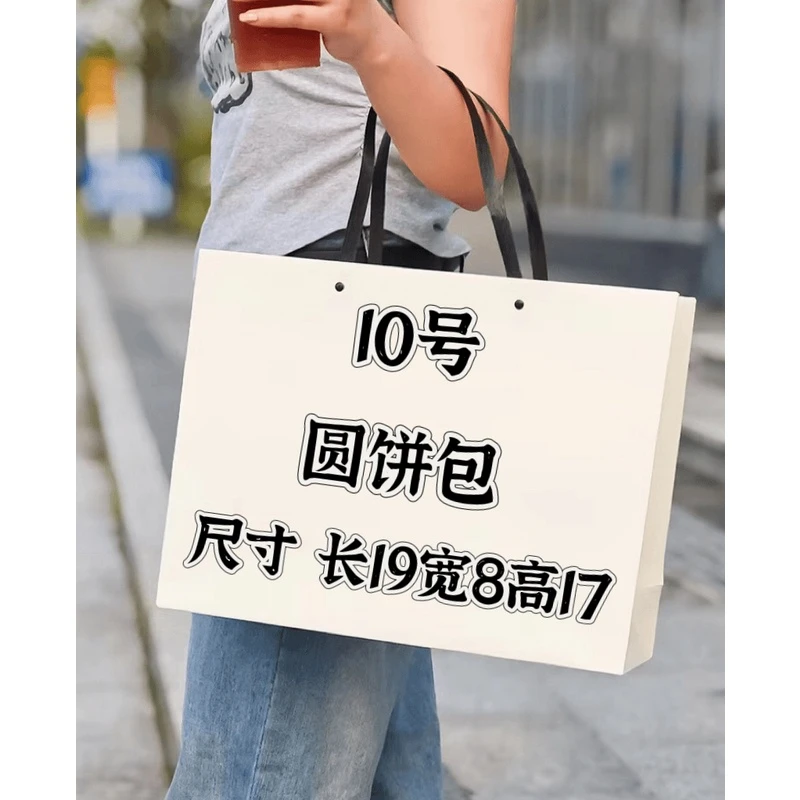 【A10号】2024新新新新款圆饼包（尺寸 长19宽8高17）气质休闲