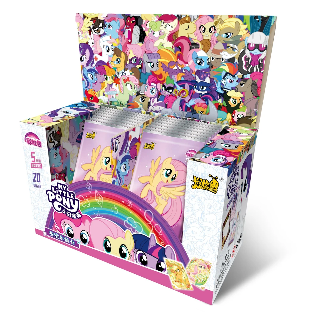 卡游【彩虹3刺盒】小马宝莉正版授权收藏卡牌默认代拆
