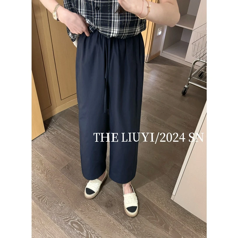 【LIUYI】气球裤~夏季透气直筒瘦版阔腿裤46068