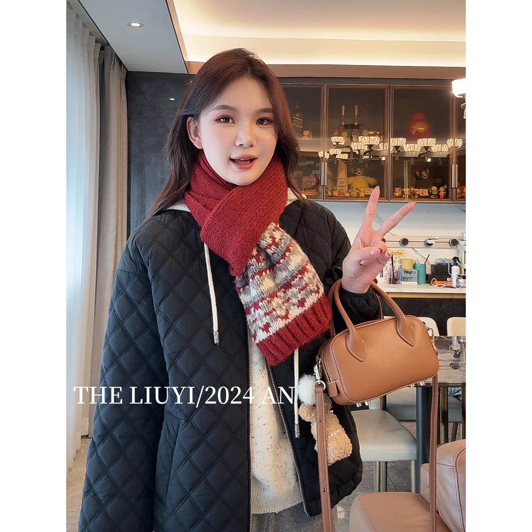 【LIUYI】冬季百搭针织围巾6790