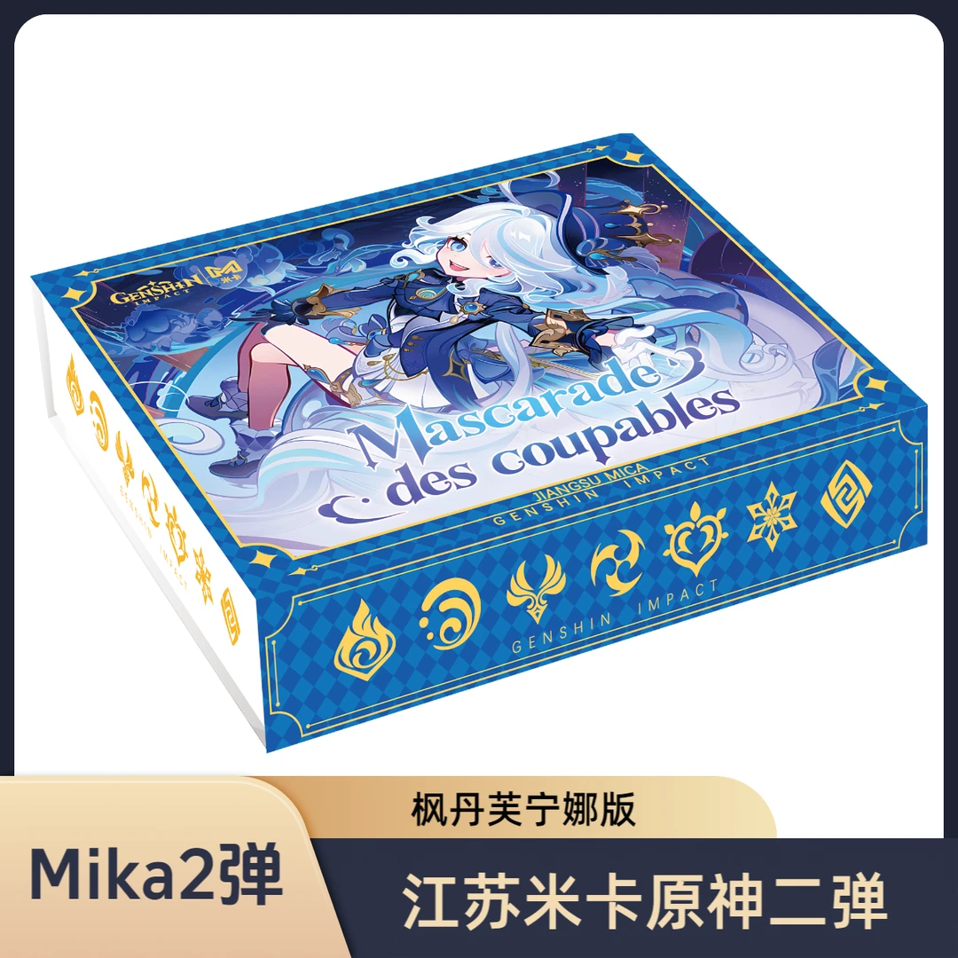 娜【摩天轮】mika二弹原原国卡游戏角色收藏潮玩卡牌【默认代拆】