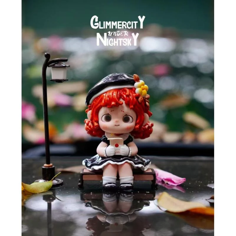 【拆盒】黑玩-芙芙夜幕下的微光之城系列_只只潮玩摆件盲盒