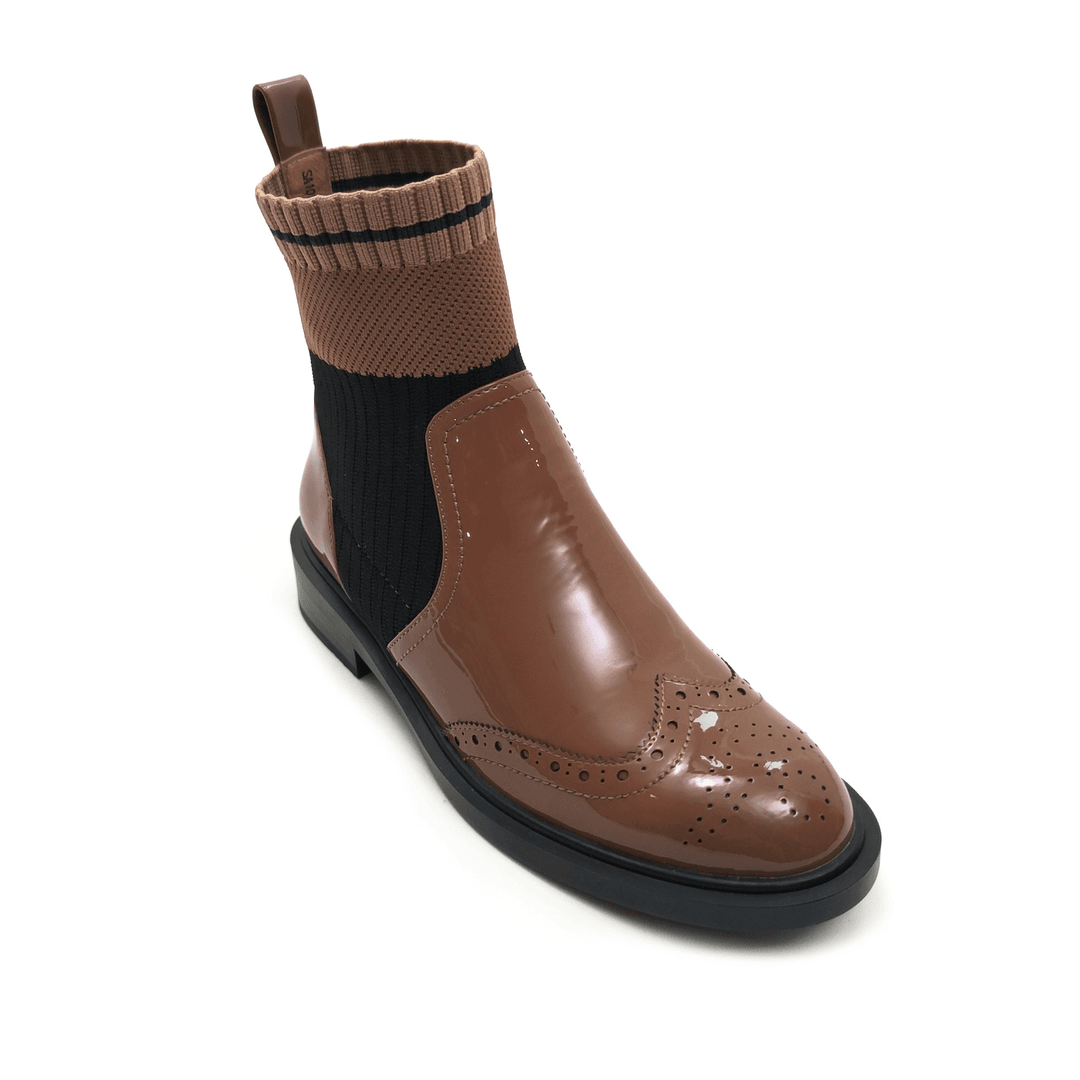 正常尺码 时装女靴 短靴  SA10546-38 奶茶