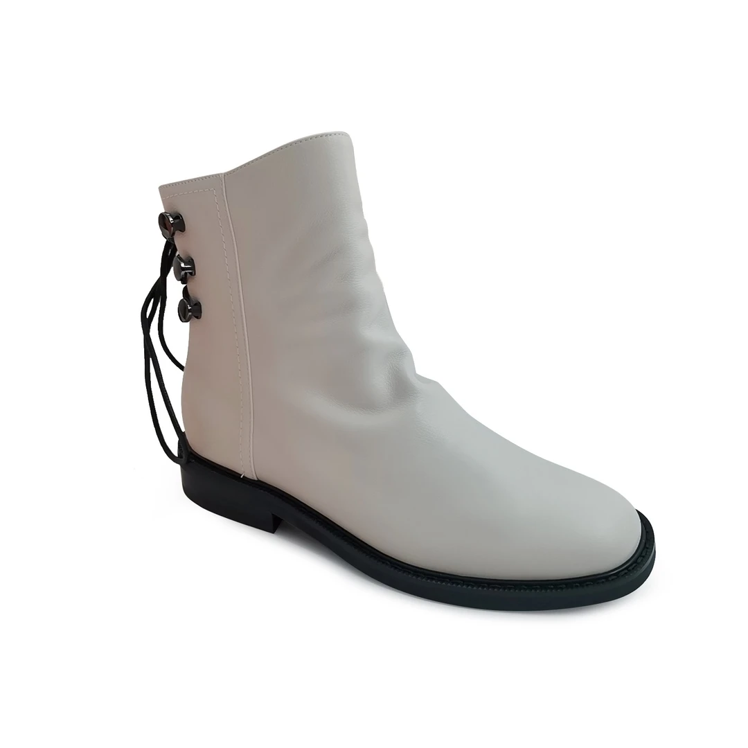 正常尺码 时装女靴 短靴  KA10703-10 米白