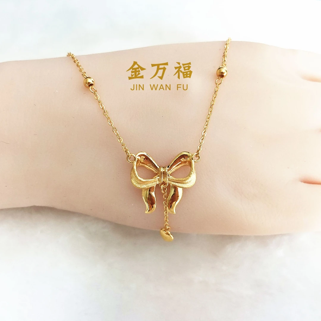 金万福黄金 5G工艺时尚套链5.87g