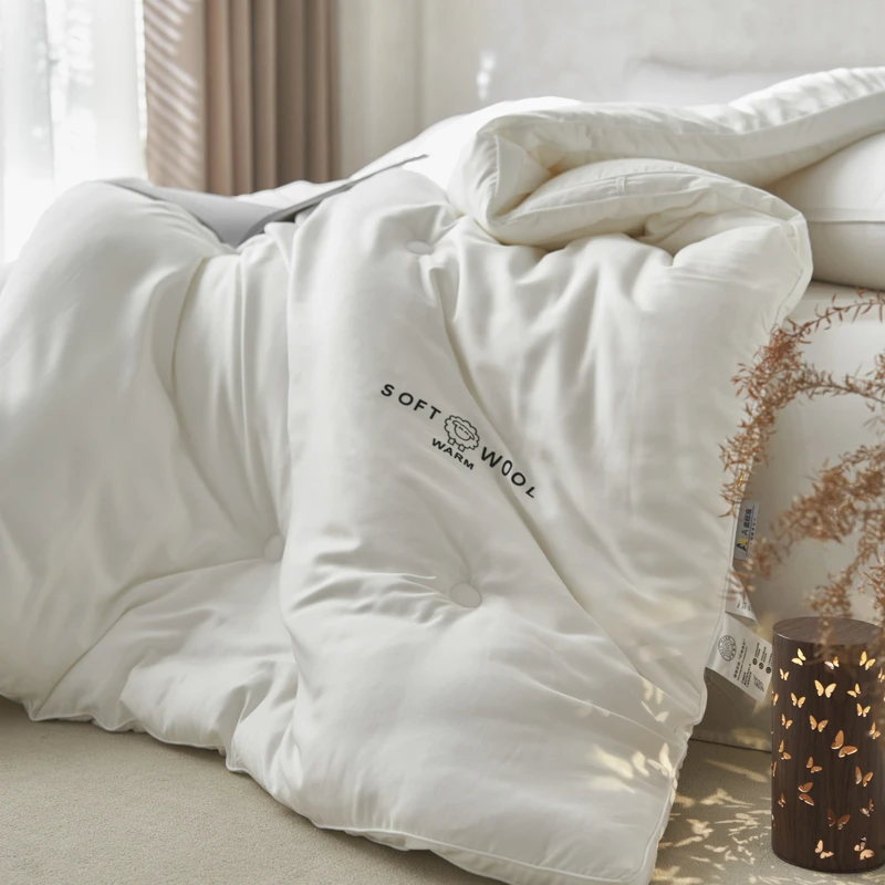 家家发羊绒蛋白被子被芯宿舍单人学生被褥四季通用春秋被加厚冬被