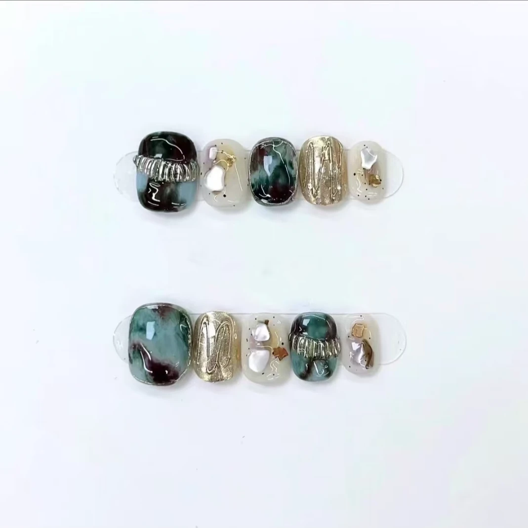 【NO退NO换】【下单备注编码】纯手工穿戴甲 默认微瑕 两单飞