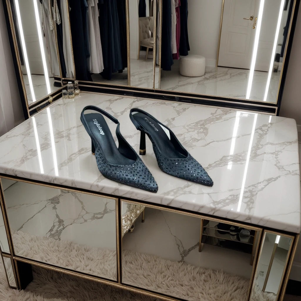 时装凉鞋女时尚百搭女士外穿细跟粗跟尖头方头中跟低跟气质夏季