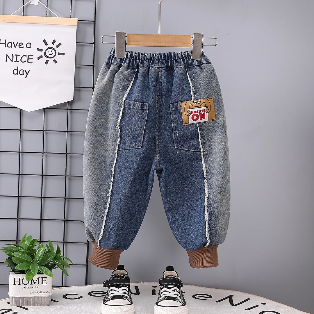 XTLL-2024春季男女宝裤子新款休闲韩版时尚卫裤中小童裤子春秋