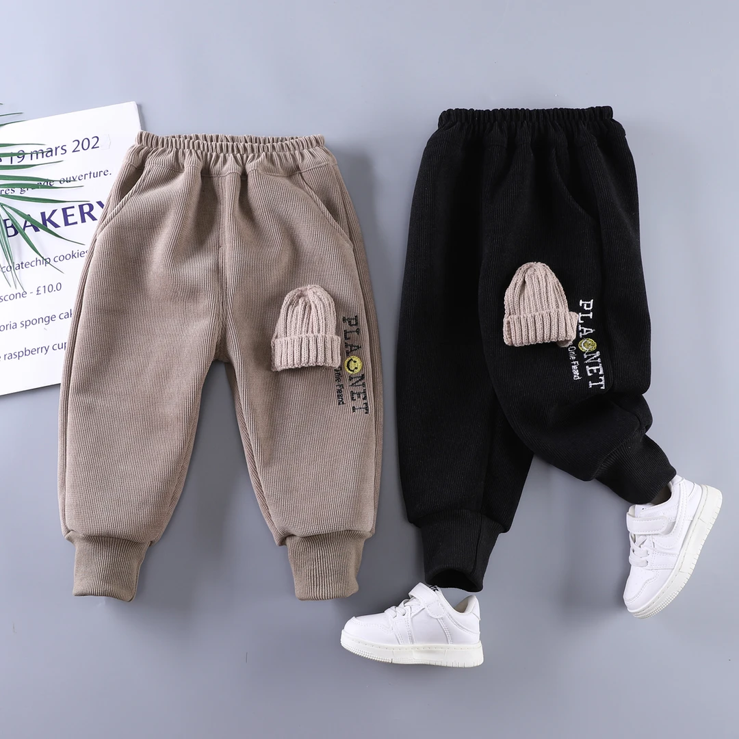 XTLL-2024春季男女宝裤子新款休闲韩版时尚卫裤中小童裤子春秋