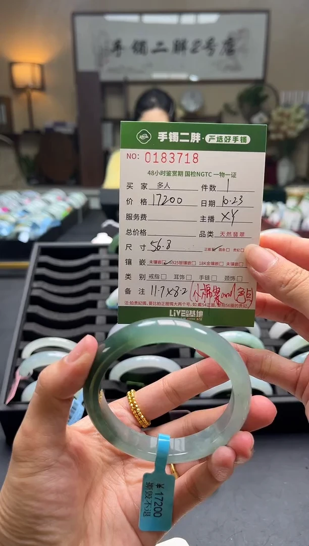 【闪购商品】翡翠手镯未镶嵌翡翠