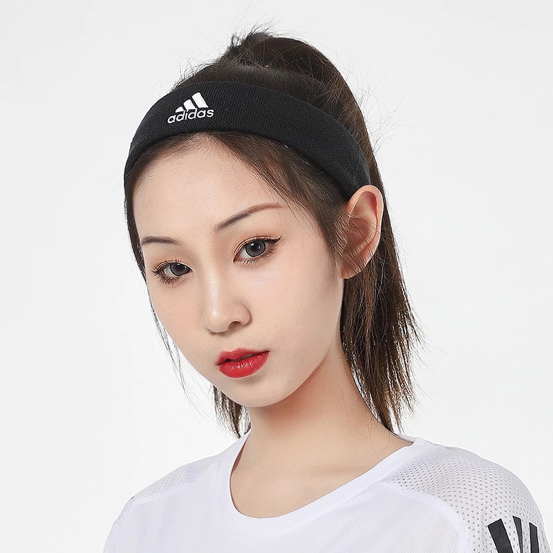 阿迪达斯头带男女运动吸汗头巾跑步篮球羽毛球健身束发带CF6926