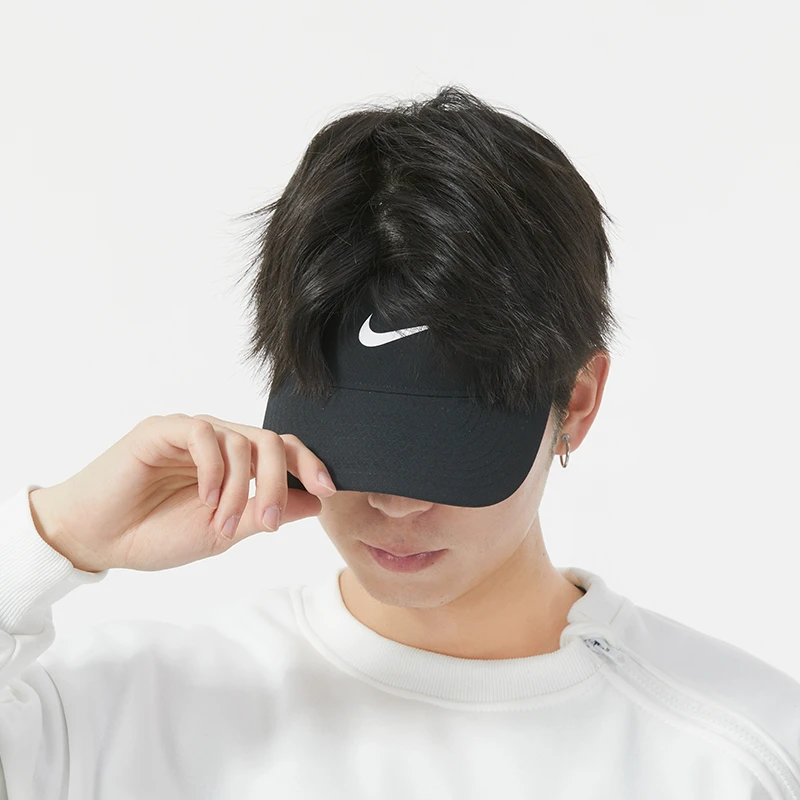 NIKE耐克空顶帽男帽女帽2024新款运动休闲帽DRI-FIT遮阳帽FB5630