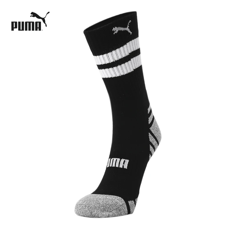 Puma彪马男袜女袜黑色高帮运动袜时尚拼接撞色休闲袜子935442-02