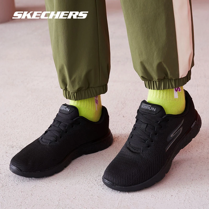 Skechers斯凯奇健步鞋女鞋夏季新款运动网面轻便缓震跑步鞋14804