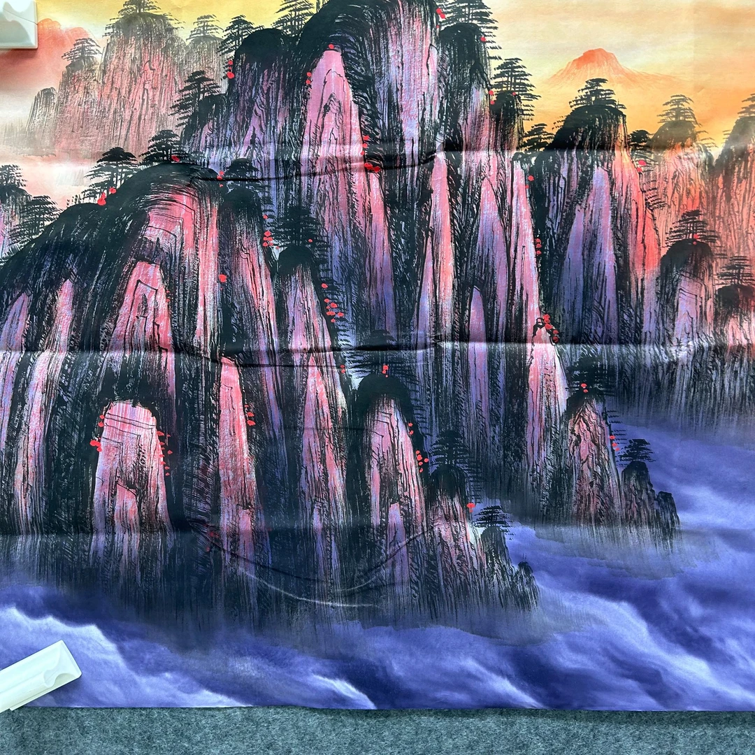 《清心斋》工艺 画工 艺锦盒 装饰 挂画 a6