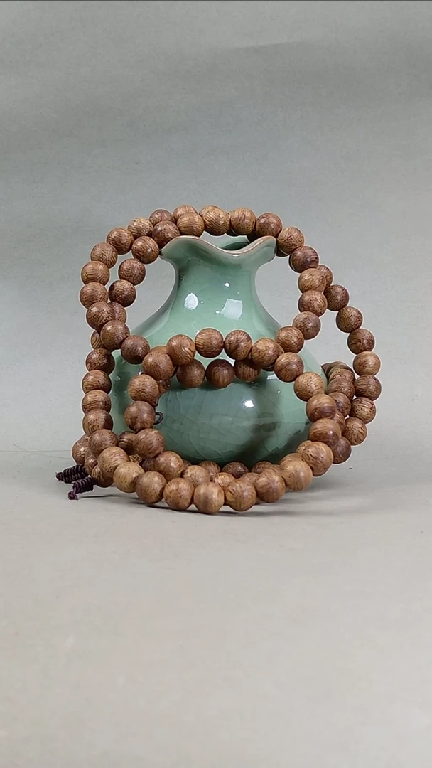 【闪购商品】沉香手串越南红土8mm多圈圆珠0014