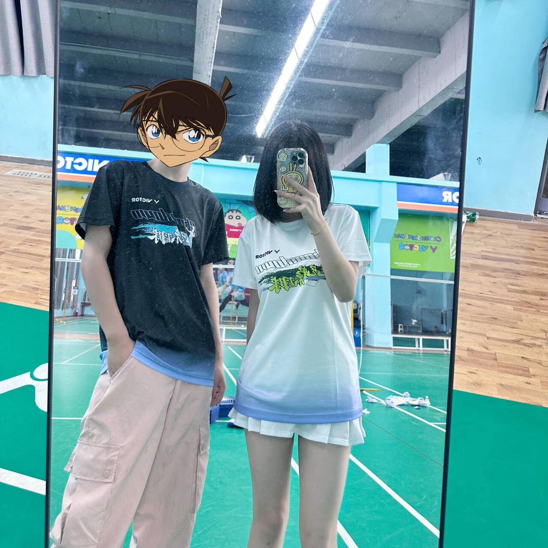 VICTOR/威克多2024羽毛球服威克多短袖T恤速干舒适透气49002百搭