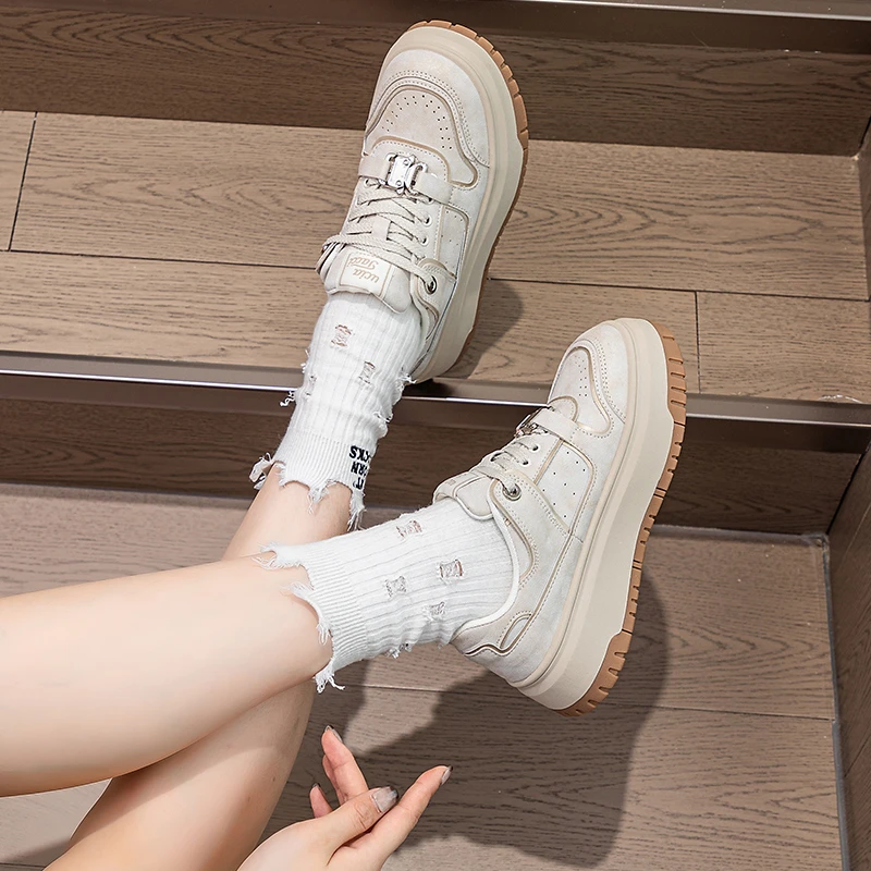 202行云履休闲鞋时尚低帮潮流潮鞋ins百搭复古系带小众韩版
