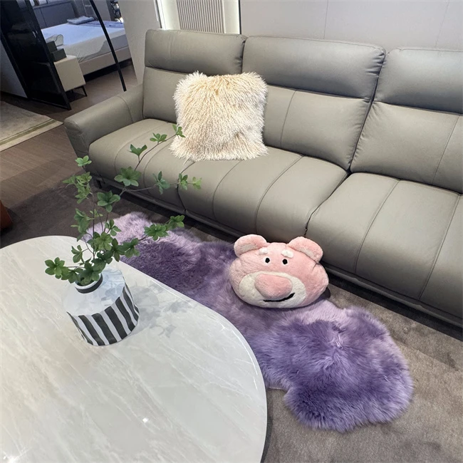 ★★直播专属链接★★羊皮毛一体沙发垫飘窗垫窗台垫羊皮垫子皮毛一体