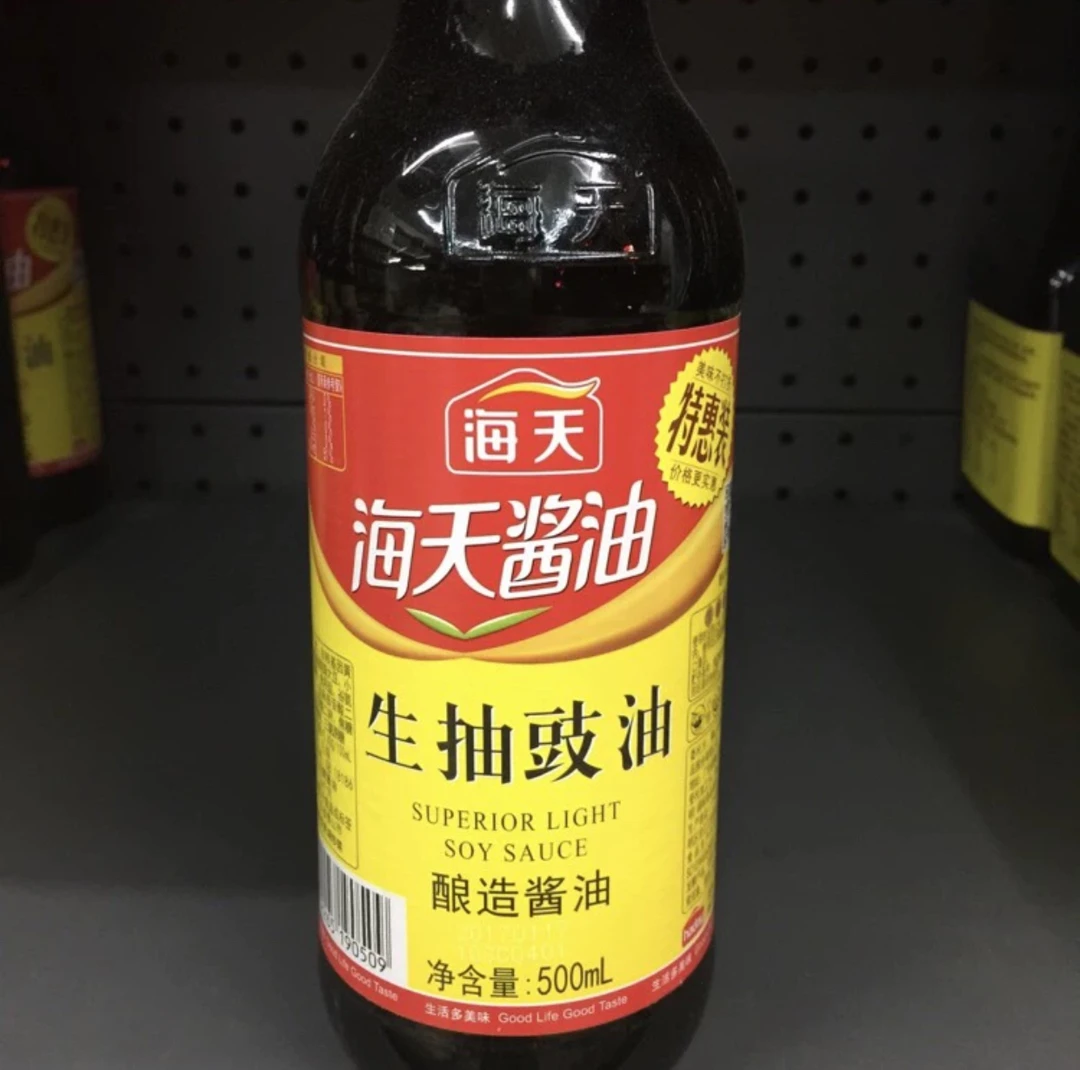 海天生抽一瓶（500克）