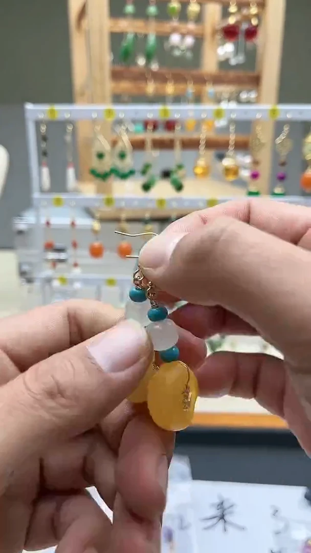 【闪购商品】水晶耳饰未镶嵌a24