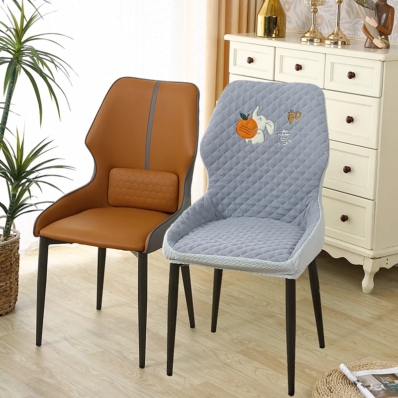 新款异形椅子套全包防滑家用椅套四季通用连体餐椅垫高端坐垫套罩