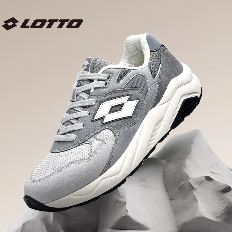 LOTTO/乐途【即刻】秋季男女复古拼接百搭休闲鞋厚底老爹鞋潮鞋8870