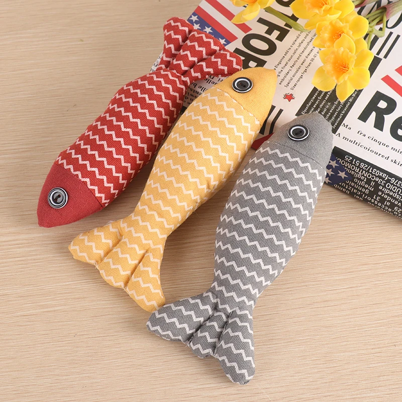 【养宠装备】自嗨解闷猫薄荷仿真鱼猫猫玩具幼猫猫咪逗猫玩具猫磨牙