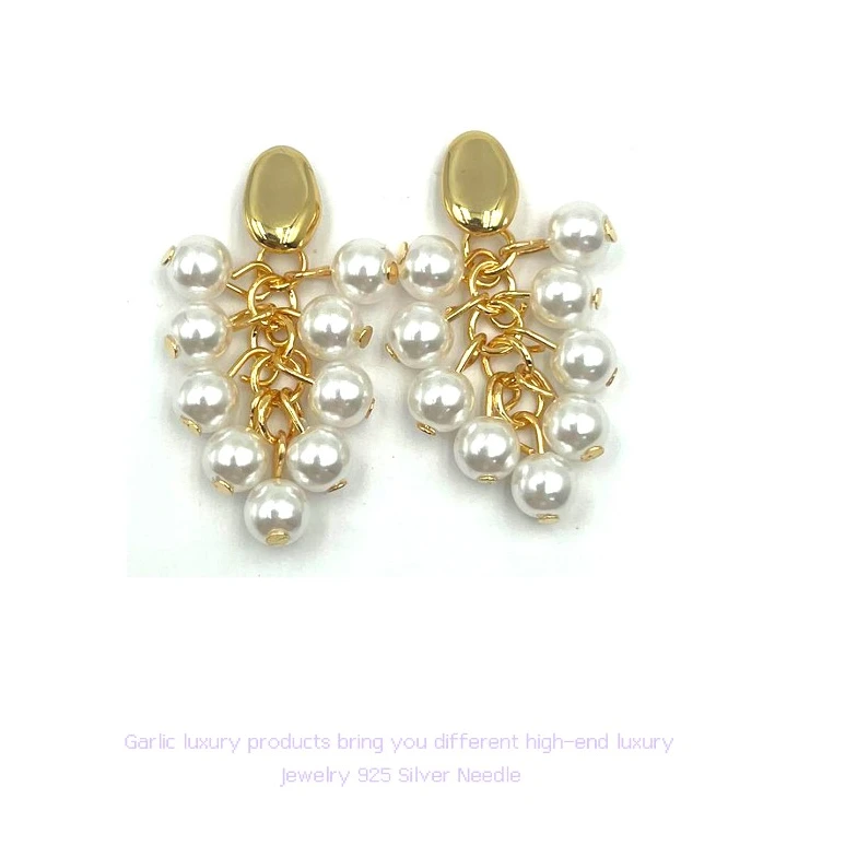 铜合金耳饰 设计师款耳饰~7498