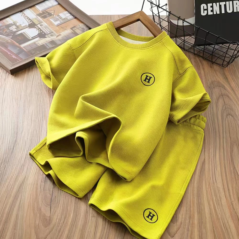 儿童夏款套装洋气时尚休闲夏季薄款宽松洋气时尚休闲夏季