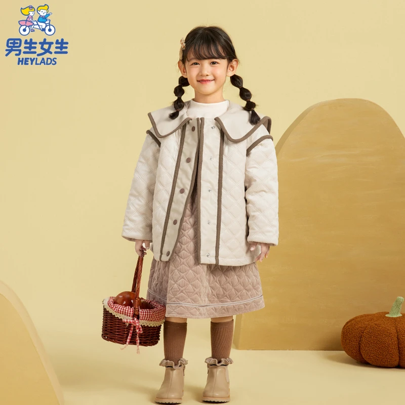 42513女大童时尚休闲淑女精致棉服NCMAJ42513A